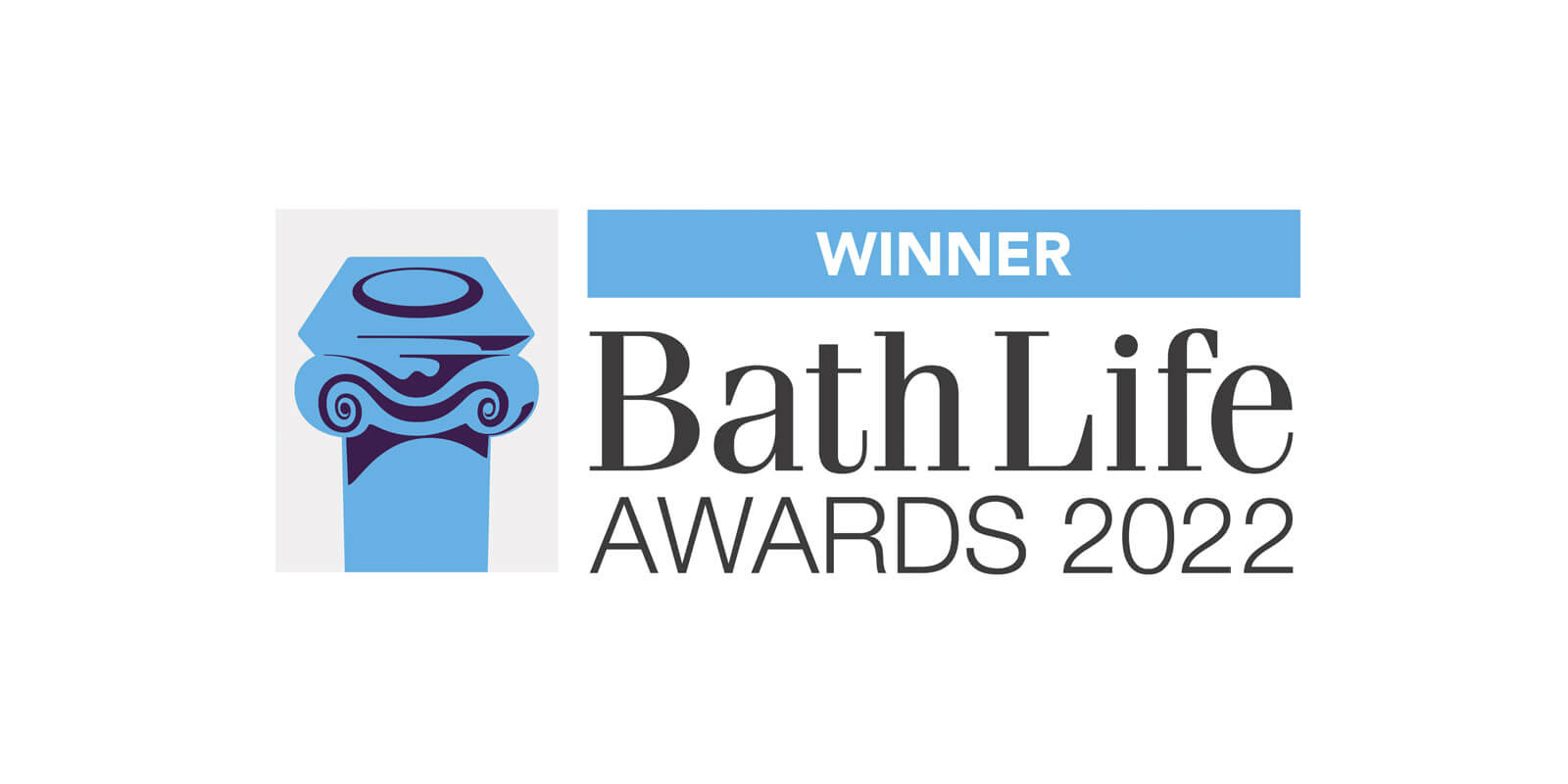 The Bath Life Awards 2022 winner logo The Bath Life Awards 2022 winner logo